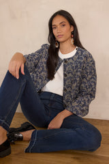 CARMEN JACQUARD WOOL JACKET