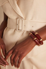 PARISSE SAFARI STYLE WAISTCOAT