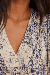 CAMILLE PRINTED MIDI DRESS