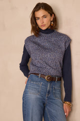 BOSTON LAVENDER SLEEVELESS JUMPER