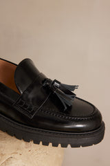 VALENTIN LEATHER LOAFERS