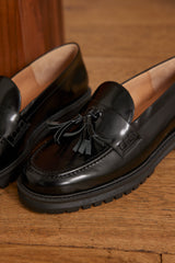 VALENTIN LEATHER LOAFERS
