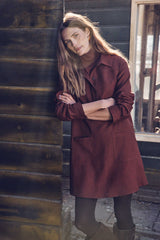 RISE BRICK SHIRT DRESS