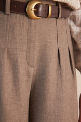 DAISY LIGHT TAUPE TROUSERS