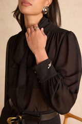 SPIRIT LAVALIERE BLOUSE