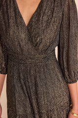 LOUMIA LONG IRIDESCENT DRESS