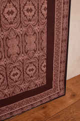 TAMINE BURGUNDY 100% WOOL SCARF