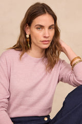 PRINCE LILAC FINE LONG-SLEEVED JUMPER