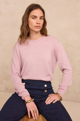 PRINCE LILAC FINE LONG-SLEEVED JUMPER