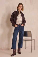 DIA PAISLEY PRINT BOHEMIAN BLOUSE