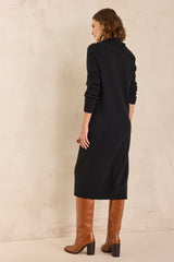 BELLA WOOL AND YAK JUMPER DRESS