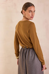 LOUISIANE BRONZE LONG-SLEEVE T-SHIRT