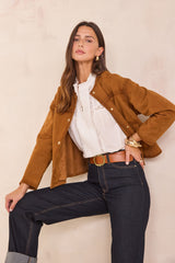 DEMMA WHITE FLORAL EMBROIDERY COTTON BLOUSE