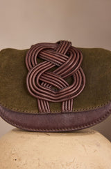 MARIUS CHOCOLATE MINI LEATHER BAG