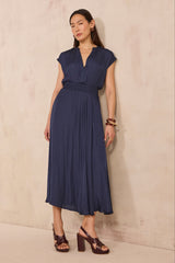 BECKY NAVY STRAIGHT DRESS