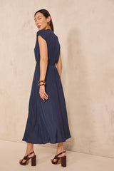 BECKY NAVY STRAIGHT DRESS