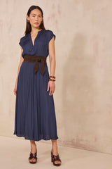 BECKY NAVY STRAIGHT DRESS