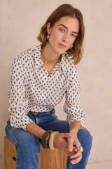 COLETTE PRINTED COTTON SHIRT