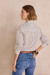 COLETTE PRINTED COTTON SHIRT