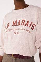 LESHOP NATURAL SWEATSHIRT