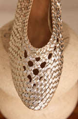 SANTIAGO GOLD BALLERINAS