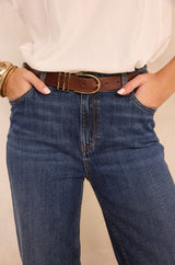 RUDY STRAIGHT CROPPED JEANS