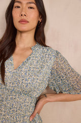 BALMANA PRINTED DRESS