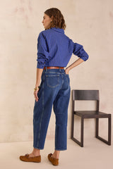 ROBINSON RAW DENIM BALLOON JEANS