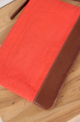 MATHEO GERANIUM COTTON POUCH