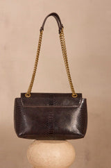 LEON CHOCOLATE LEATHER BAG