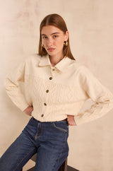 ALABAMA WOOL BLEND CARDIGAN