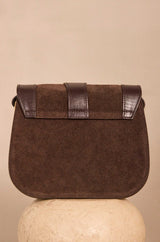 VICTOR CHOCOLATE MINI LEATHER BAG