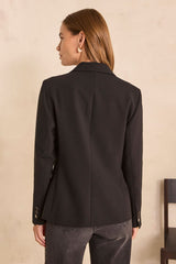SIMONE BLACK TAILORED JACKET