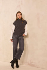 SOPHIA CROPPED WIDE JEANS