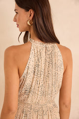 BAY FLUID STRAIGHT PRINTED DRESS