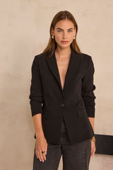 SIMONE BLACK TAILORED JACKET