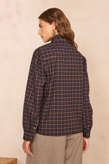 DENISE CHECKERED BLOUSE