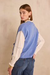 ARTHUR LAVENDER SLEEVELESS CASHMERE SWEATER