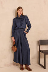 TATIANA EXTRA LARGE DENIM TROUSERS