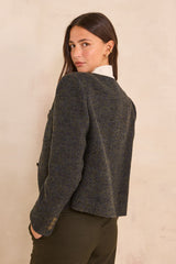 PIA MIXED WOOL JACKET