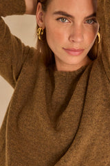 ALESIO DUCK BLENDED WOOL SWEATER
