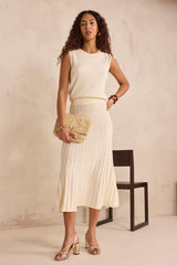 PRISCILLA SLEEVELESS SWEATER