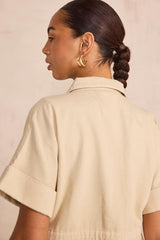 VITA NATURAL SHORT SLEEVE COTTON JACKET