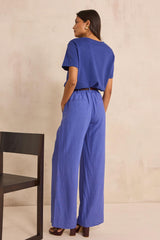 TAMINA LAVENDER WIDE TROUSERS