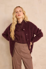 AIMEE MIXED MOHAIR CARDIGAN