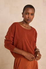 ADONIS RUST SWEATER