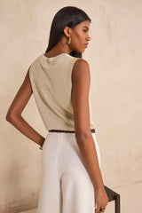 PALMYR BIS SHINY TANK TOP