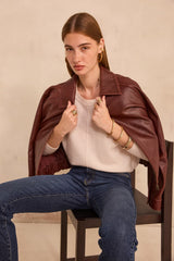 ARY BIS CREAM CASHMERE SWEATER