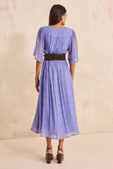 BRADIE FLUID PRINTED DRESS