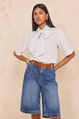 RAYAN BLENDED COTTON BERMUDA